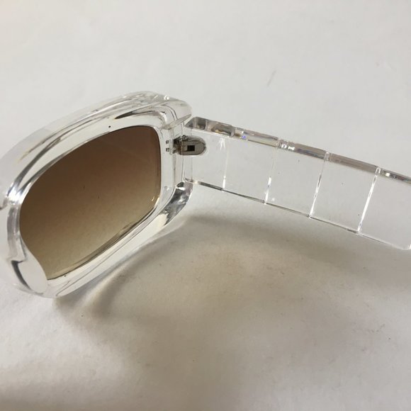 *HOST PICK* Betbe Sunglasses Clear Fashion Polarized Rectangle BE3168 Italy New - Picture 12 of 14